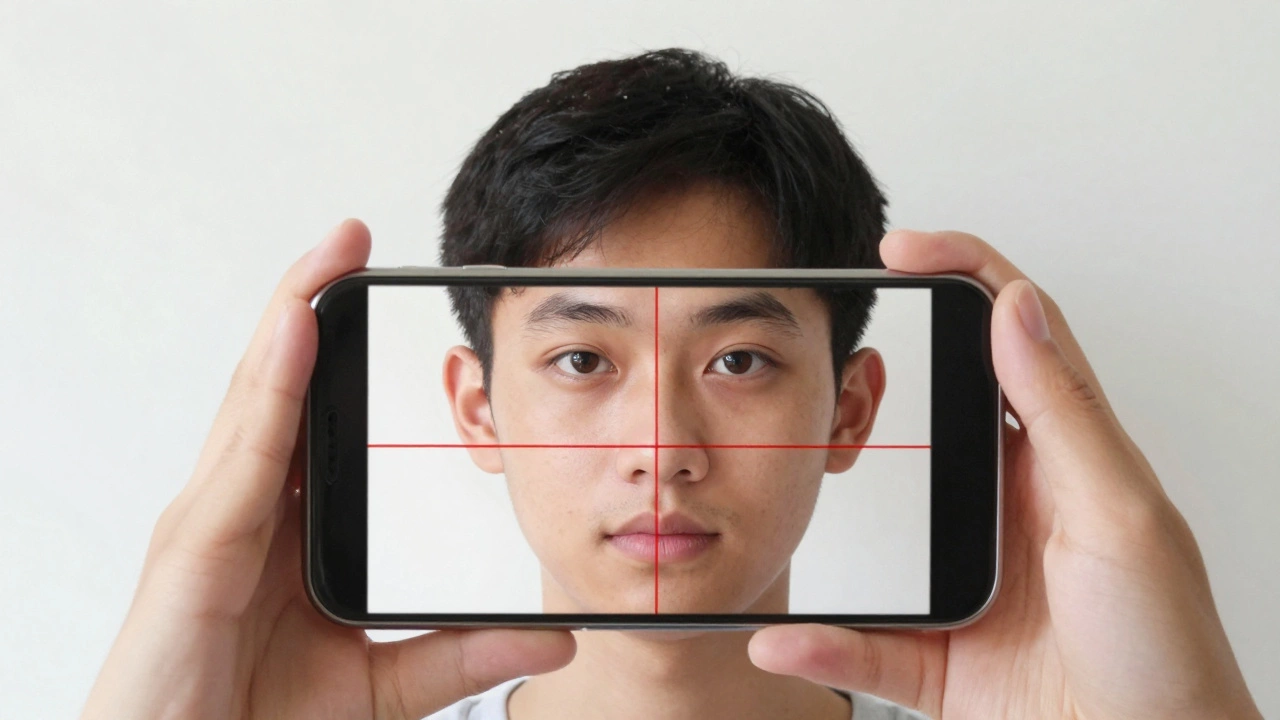 What app makes a 2x2 picture for passport photos?