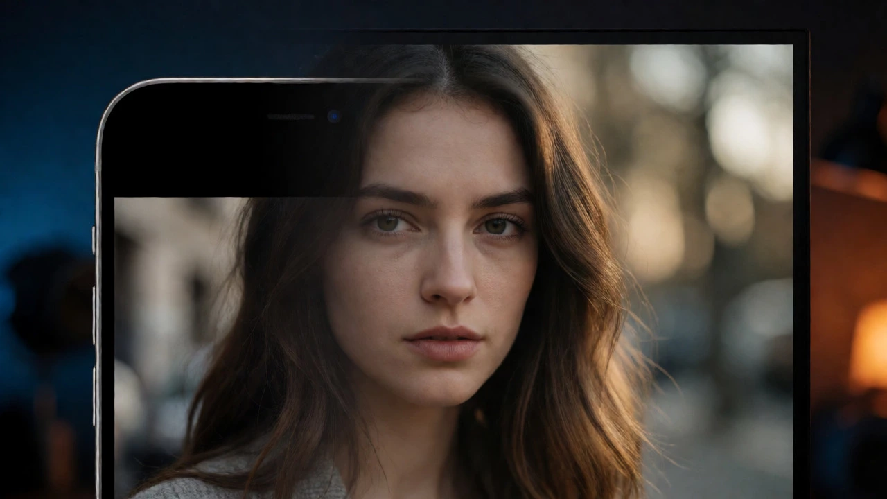 Comparison between smartphone computational photo and high-quality RAW camera image